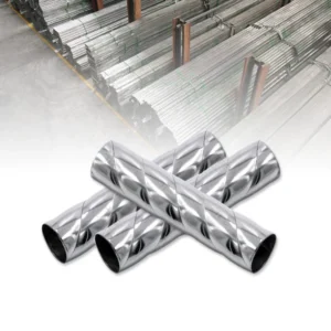Stainless steel spiral pipe