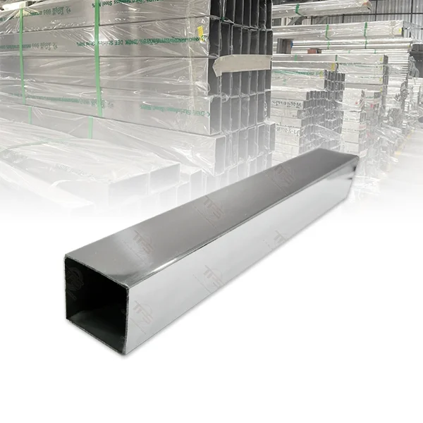 Stainless steel square pipe BA